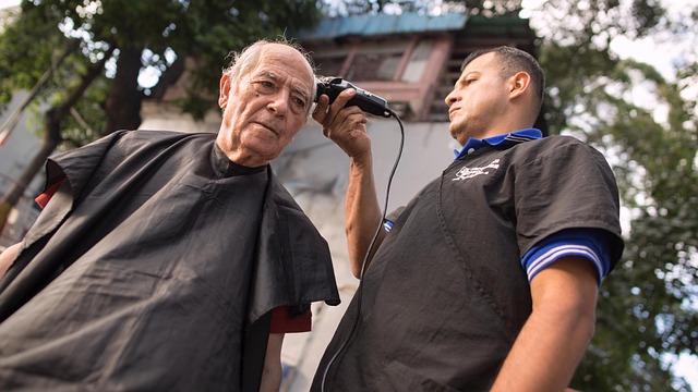 man's hairstyle